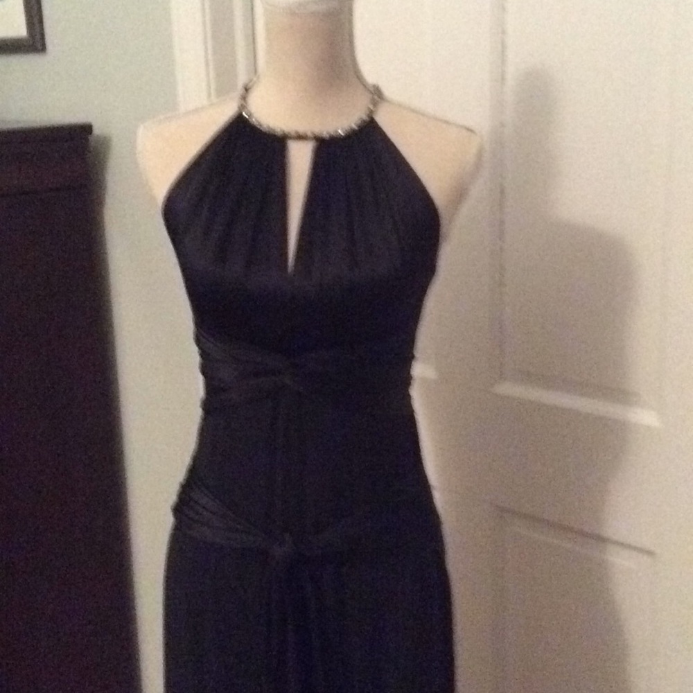 Black formal gown
